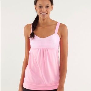 Hot Pink LuluLemon workout top